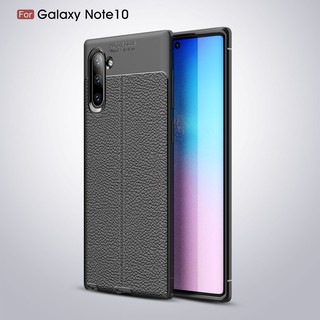 Ốp lưng Samsung Note 10 silicon giả da Auto Focus
