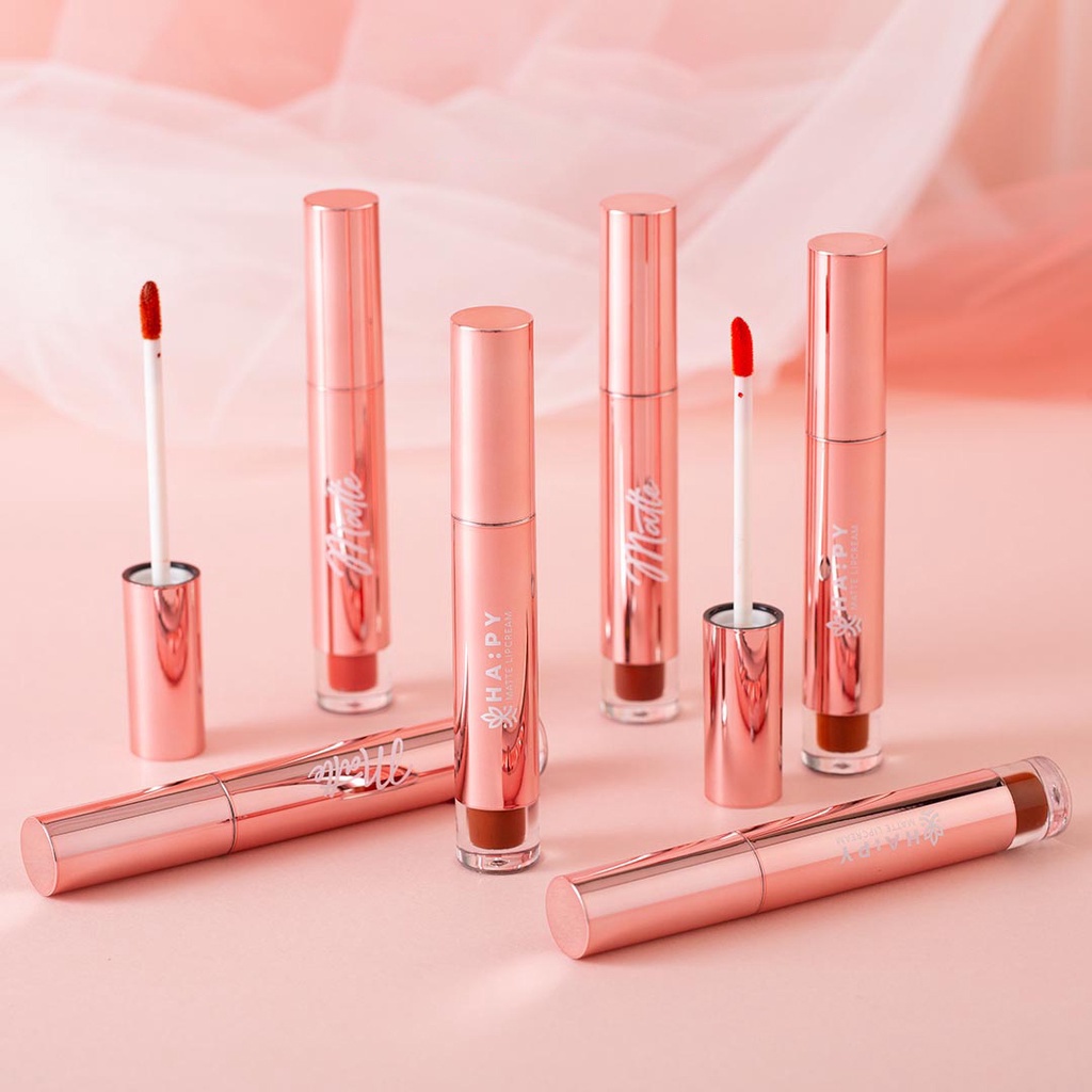Son lì siêu mịn giữ màu 24 tiếng loại 3.5g - Son tint HA:PY (SM0001) bibi90