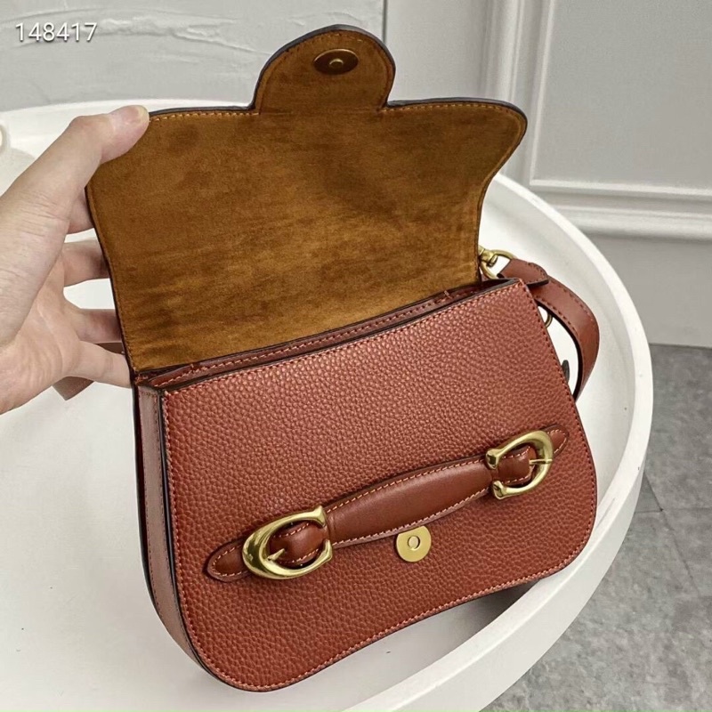TÚI COACH NẮP GÀI TRÒN QUAI