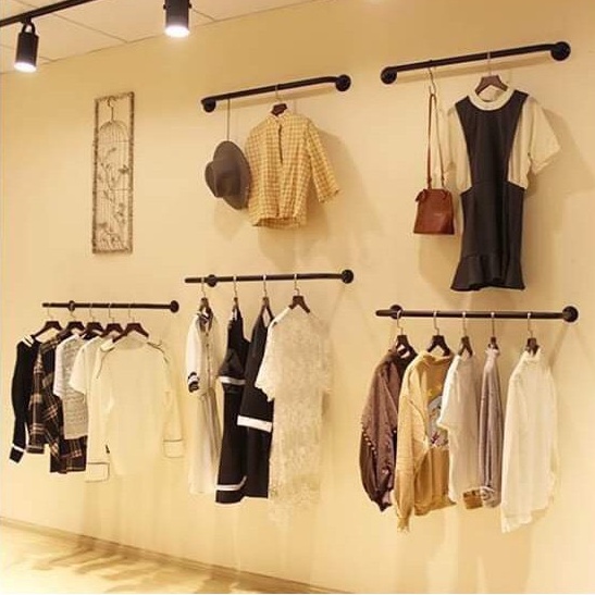 giá đóng tường-thanh u treo quần áo-giàn thông minh
