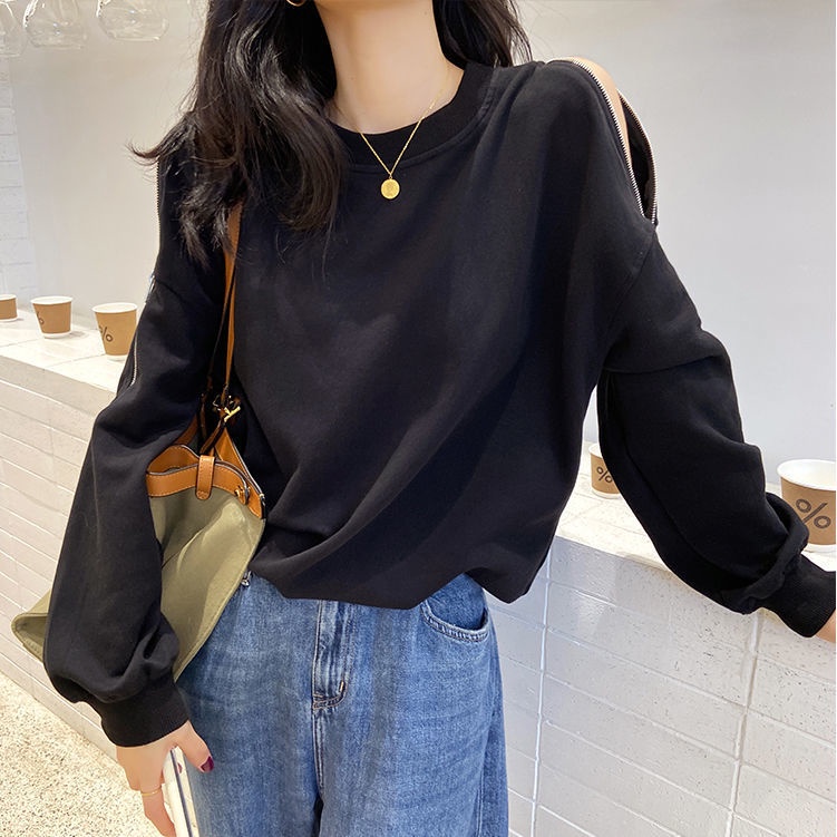 Áo Thun Cotton Mỏng Dáng Rộng Cao Cấp Phong Cách Hong Kong Thời Trang Xuân Thu Hàng Mới 2022