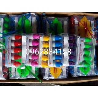 Màu thực phẩm Thiên Thành lọ to 10ml đậm đặc 6 màu phổ thông : xanh lá, xanh dương, đỏ, hồng, vàng và tím