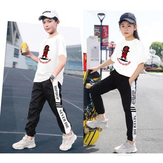Bộ thun thể thao hiphop never die cho bé trai và bé gái