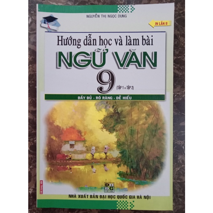 Sách - Hướng Dẫn Học Và Làm Bài Ngữ Văn Lớp 9 (Tập 1 + Tập 2)