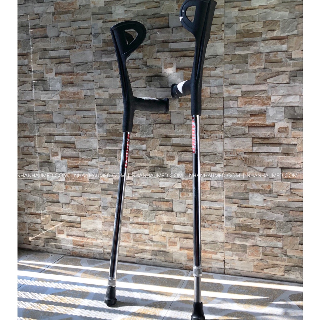 Nạng Khủy Tay Inox, Nạng Khuỷu Tay, Nạng Cho Người Già, Nạng Cho Người Tàn Tật, Nạng Inox Tập Đi Sau Chấn Thương