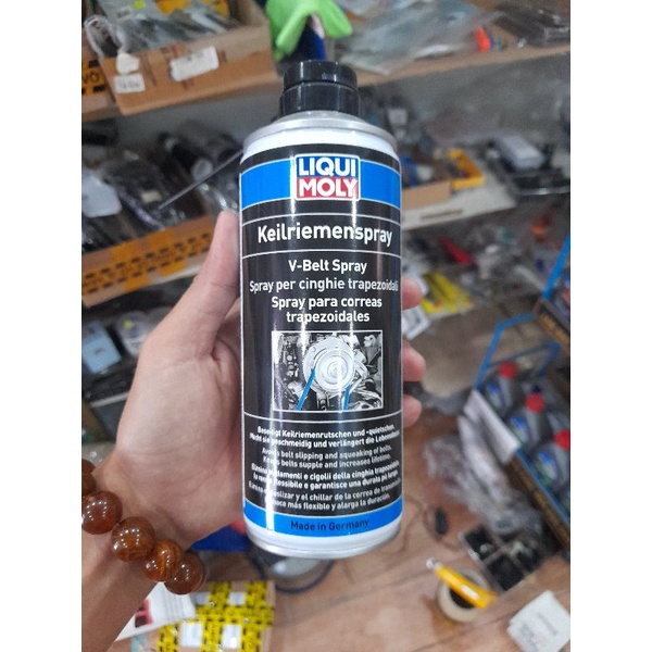 Vệ sinh - dưỡng dây curoa ô tô liqui moly đức, mẫu mới 2023