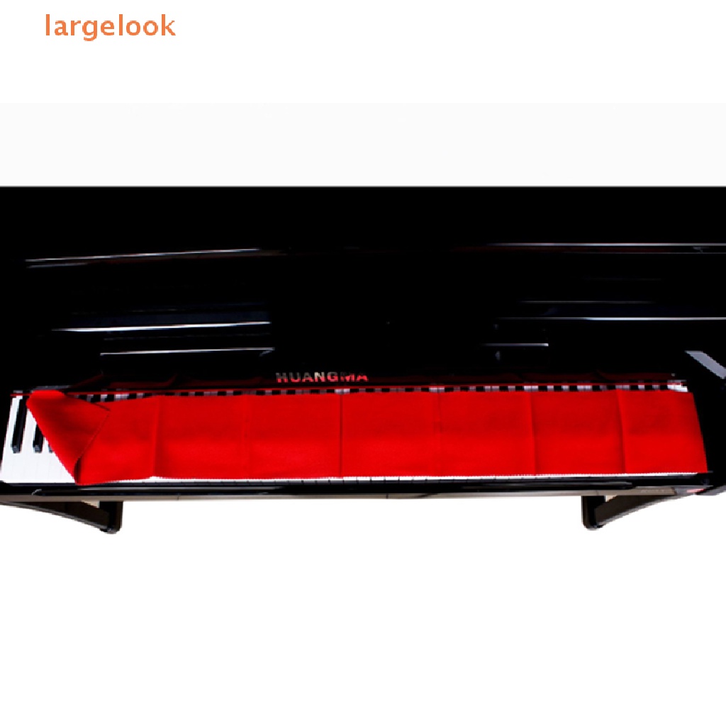 Vỏ Bọc Bàn Phím 88 Phím Bằng Cotton Màu Đỏ Chống Bụi Cho Đàn Piano / Piano
