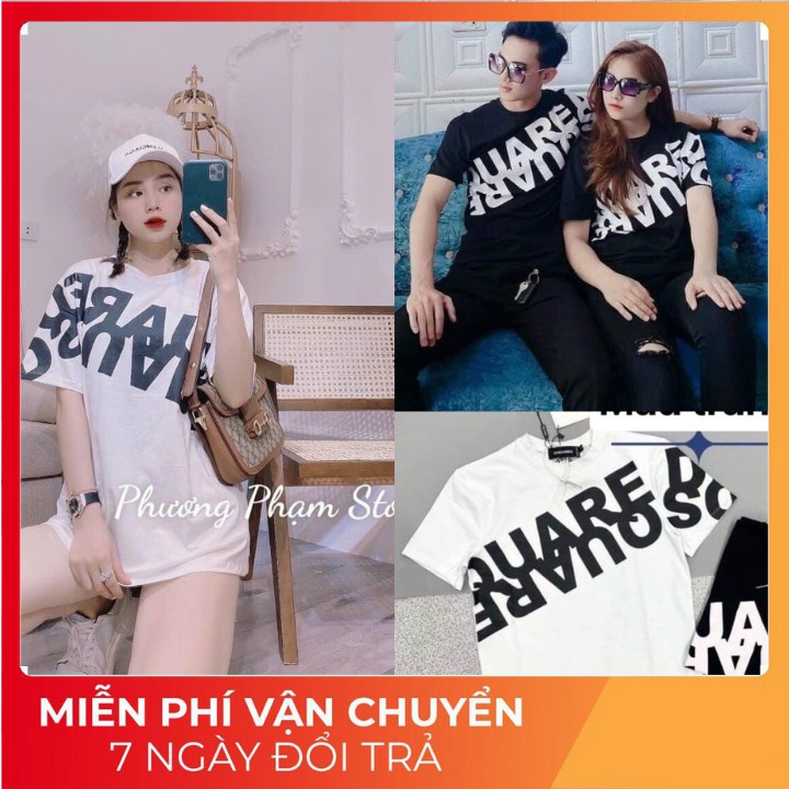 Áo Thun Nữ Chữ Ngực Áo Phông Chữ Unisex Form Rộng Tay Lỡ