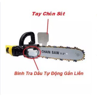 bộ sản phẩm máy máy+lưỡi cưa xích