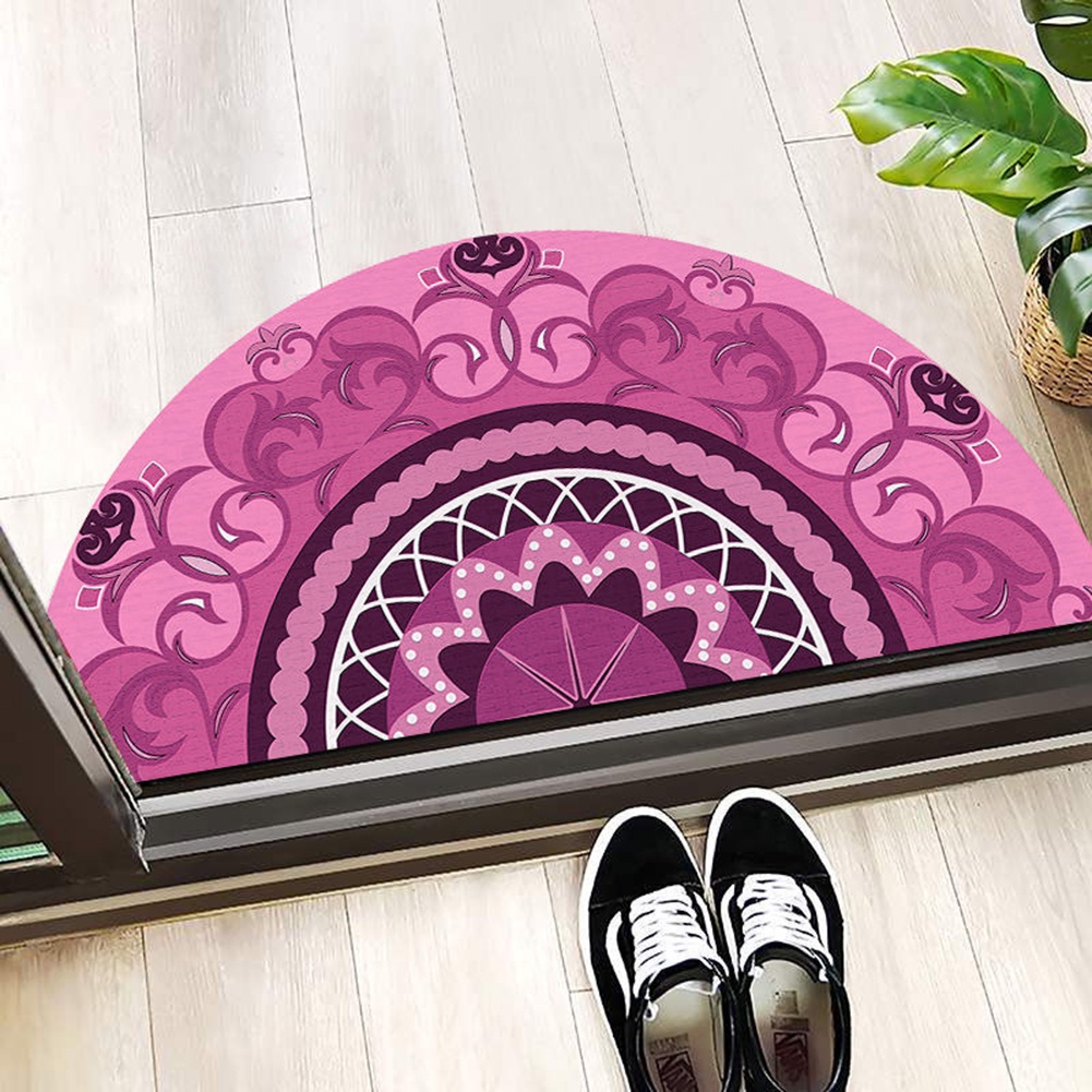 Thảm trải sàn bali 40*60cm, bán nguyệt Thảm Lót Sàn Họa Tiết Thời Trang Phong  Cách