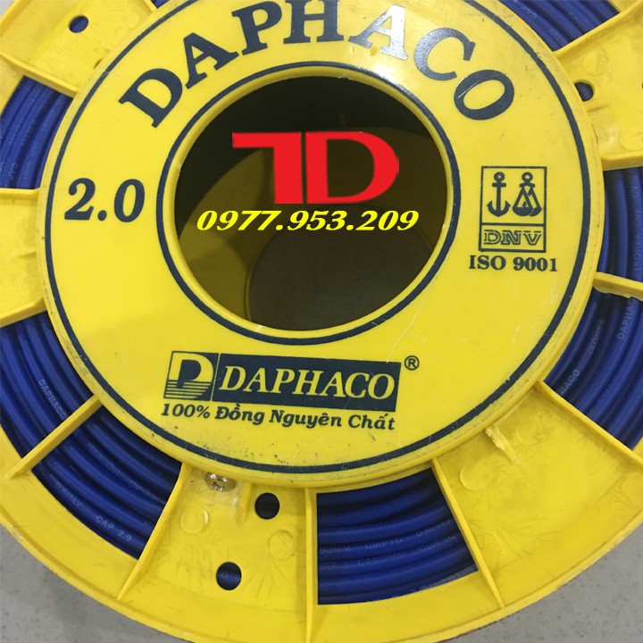 DÂY ĐIỆN ĐƠN DAPHACO 2.0 - 100 MÉT