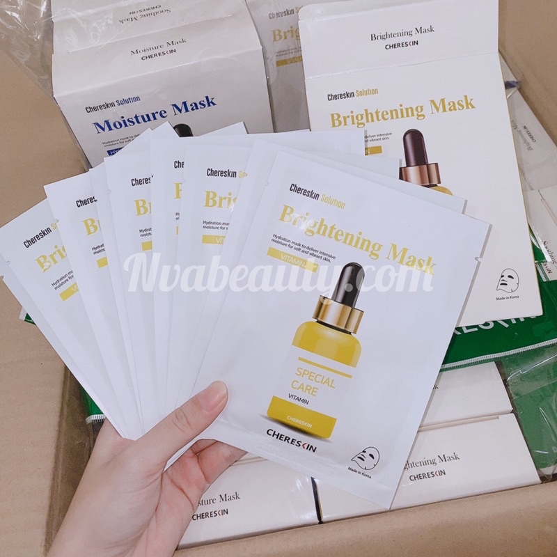Mặt Nạ ChereSkin Trắng Da, Cấp Ẩm Chính Hãng