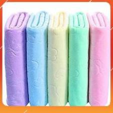 Khăn Tắm Xuất Nhật Họa Tiết Gấu In Chìm Khổ Lớn 1m4 x 70cm
