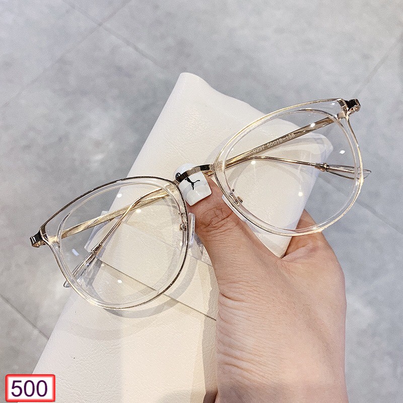 MẮT KÍNH GỌNG CẬN CAO CẤP FORM TRÒN 9228 GỌNG KIM LOẠI M500 SANG CHẢNH | BigBuy360 - bigbuy360.vn