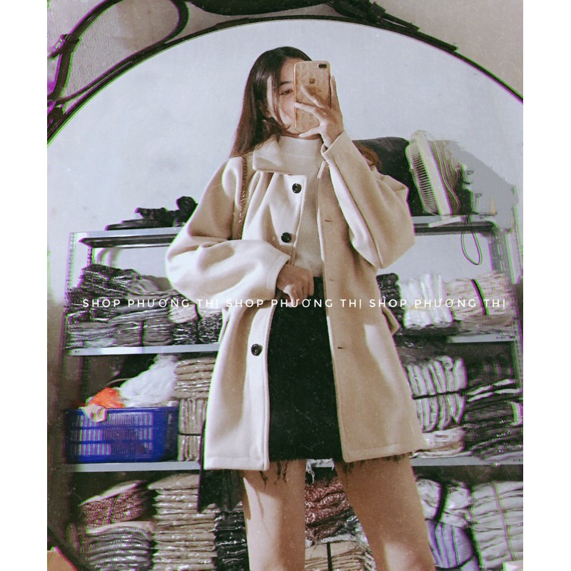 Áo khoác dạ nâu tây hot hit 2020 (hàng sẵn/có hình thật) | BigBuy360 - bigbuy360.vn