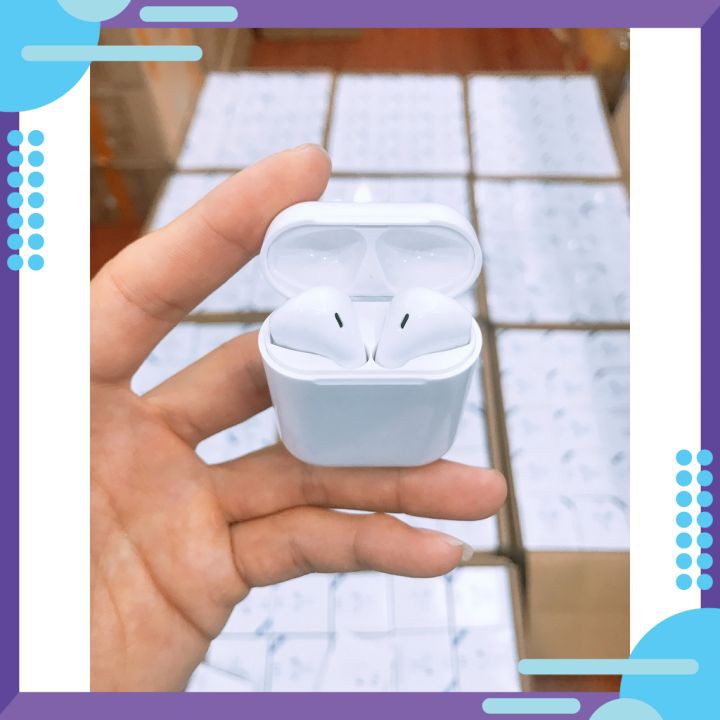 [𝗧𝗮̣̆𝗻𝗴 𝗞𝗲̀𝗺 𝗖𝗮𝘀𝗲 𝗫𝗶̣𝗻] Tai Nghe Bluetooth Không Dây i12 Âm Thanh Nổi, Pin Bền,Cảm Biến Vân Tay Điện Thoại Apple và Andr | BigBuy360 - bigbuy360.vn