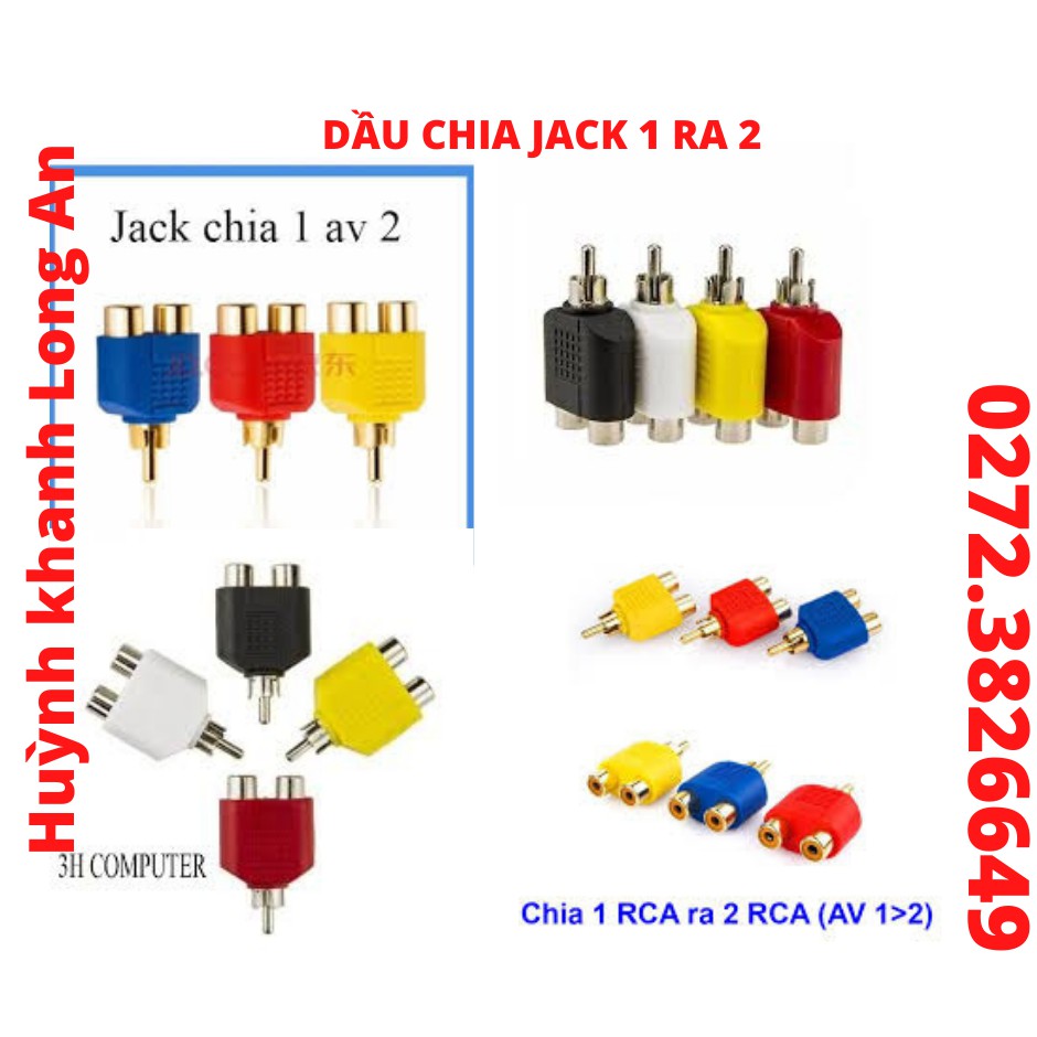 ĐẦU CHIA JACK LOA HOA SEN AV (1 RA 2)