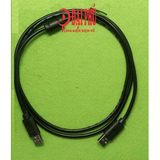 Cáp usb 2.0 2 đầu đực 1,5m