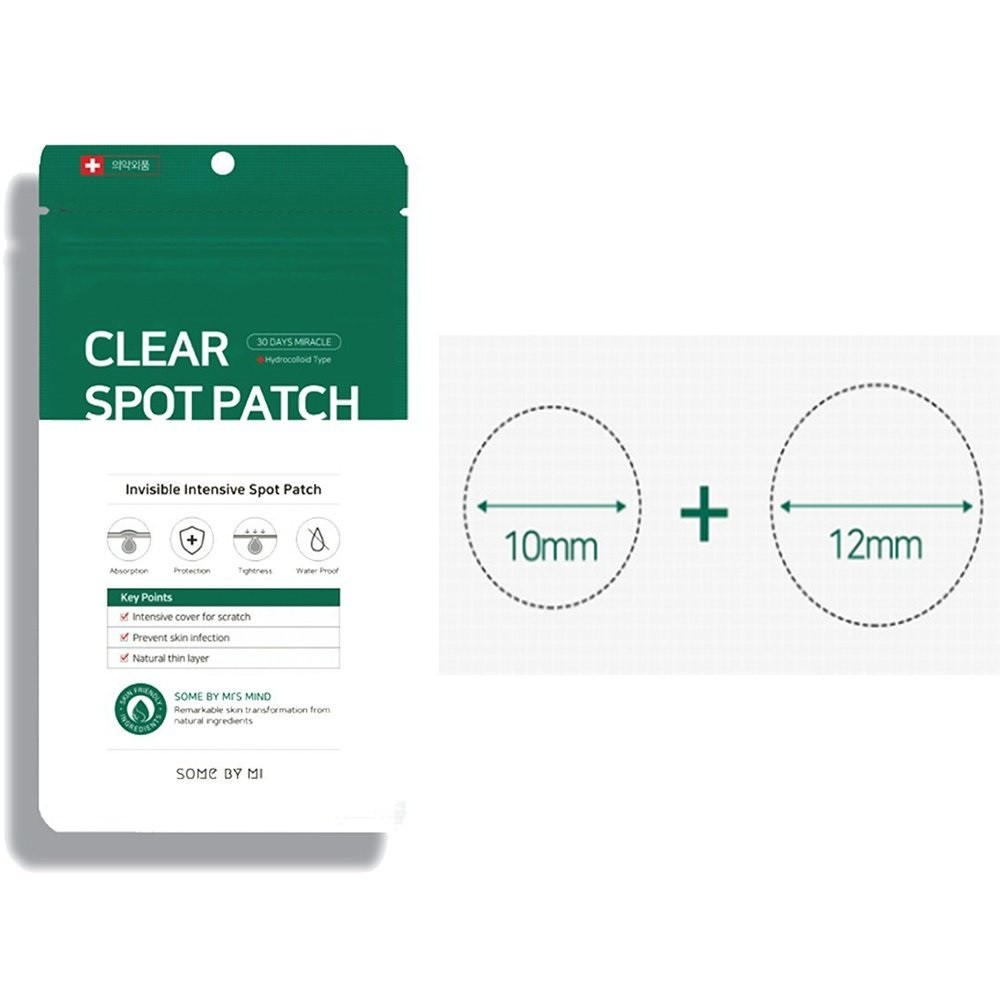 Combo 2 Miếng Dán Giảm Mụn "Thần Kỳ" Some By Mi Clear Spot Patch  x 2