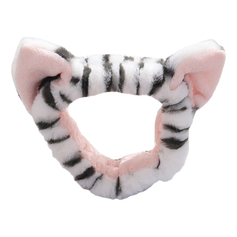 Băng Đô Tai Mèo Siêu Mềm Mại Siêu Thấm Hút Thoải Mái Dùng Trang Điểm