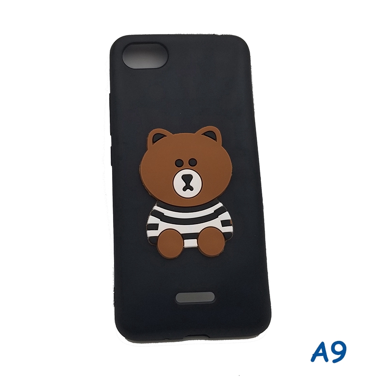 Ốp điện thoại silicon hình gấu/mèo/móng thú 3d xinh xắn dành cho Xiaomi Redmi Go 4A 4X 5A 6/6 Pro 6A 7 7A