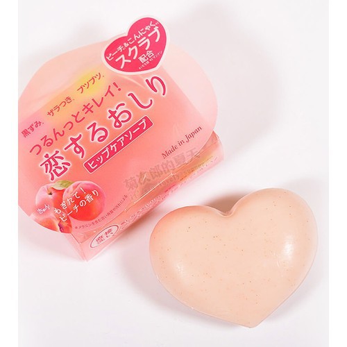 Xà Phòng Pelican Làm Giảm Mụn Và Thâm Mông 80g Hip Care Soap Peach