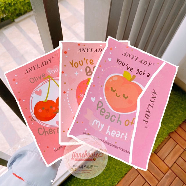 🍓 VÍ MAKEUP ANYLADY TRÁI CÂY 🍓