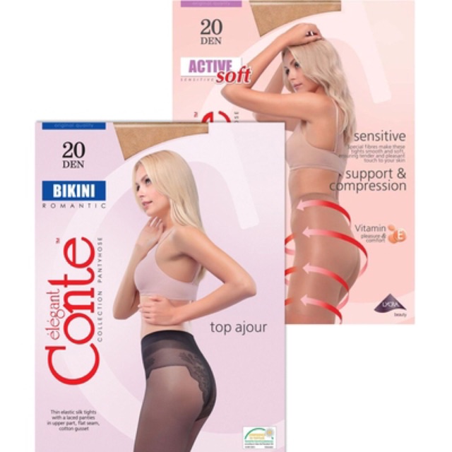 Quần tất Nga Conte 20D nhập khẩu