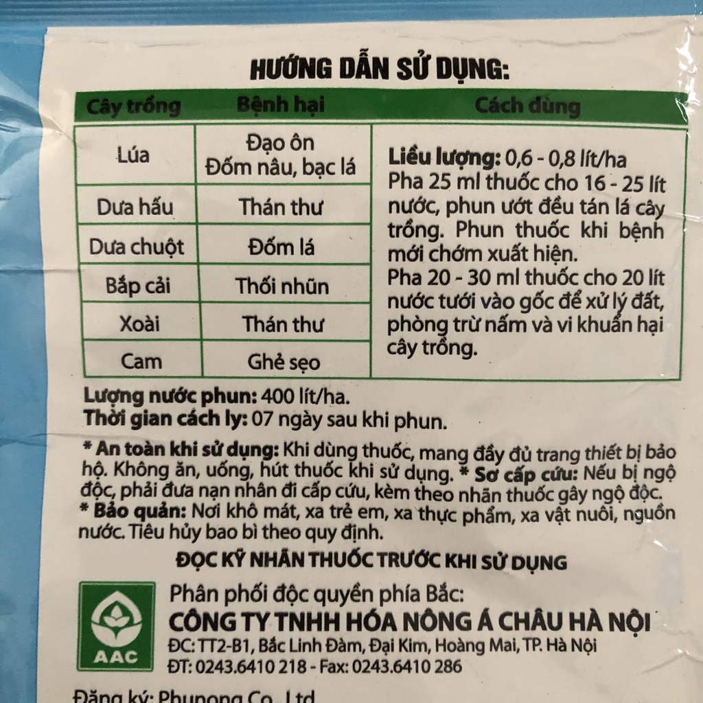 Chế phẩm trừ bệnh thảo mộc cây trồng Fortamin 25ml