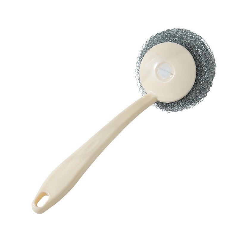 Cọ soong nồi inox cầm tay.