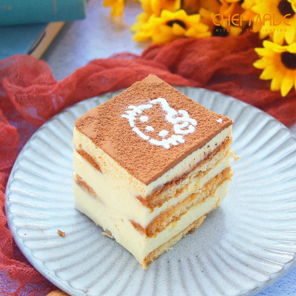 Khuôn làm bánh CHEFMADE WK9306\WK9307\WK9308 bằng thép không gỉ hình vuông kích thước 6-8-10-Inch