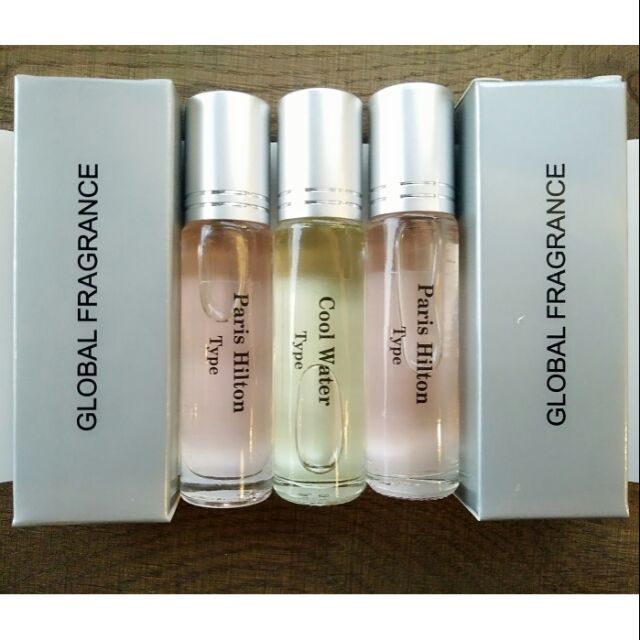 [Khách Như Ý]  10 Lọ NƯỚC HOA DẠNG TINH DẦU GLOBAL FRAGRANCE 10ml  MADE IN USA