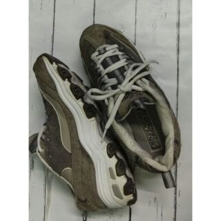 Giày Skechers D'Lites auth xám 2hand