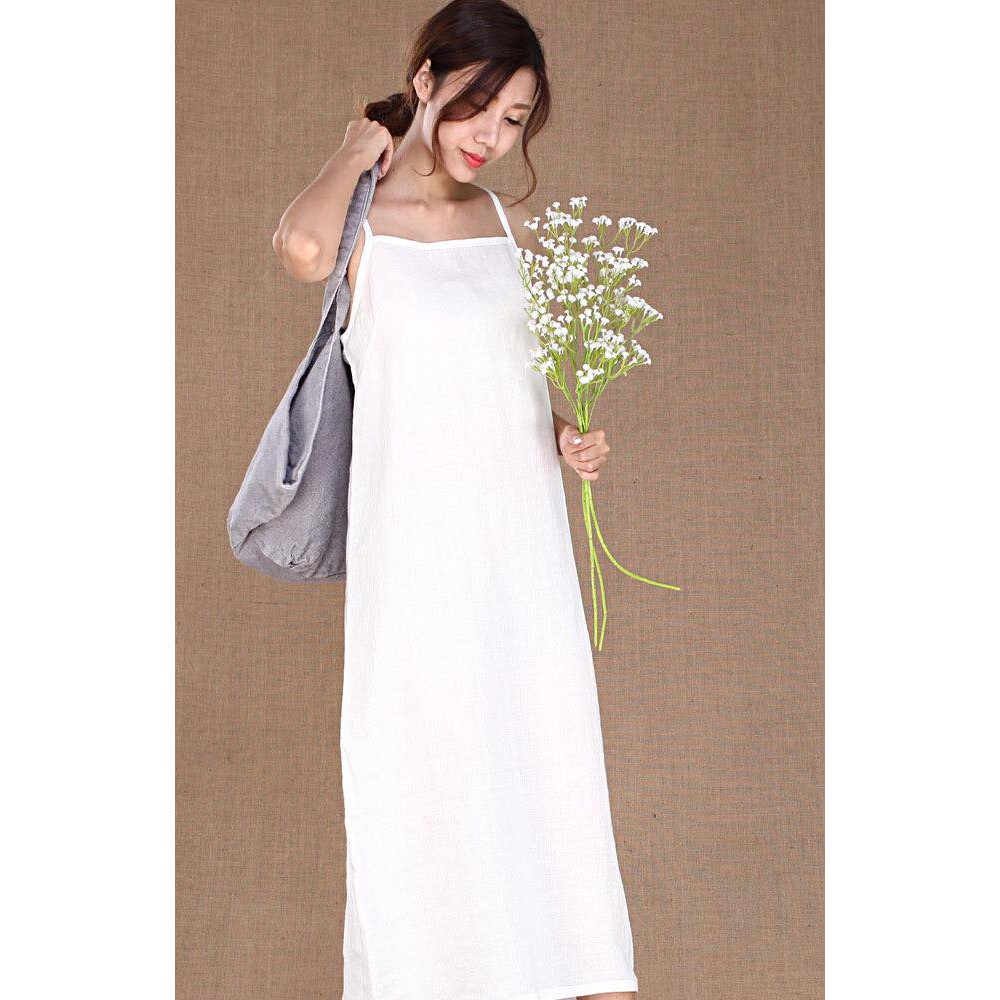 ĐẦM LINEN 2 DÂY ĐIỆU ĐÀ
