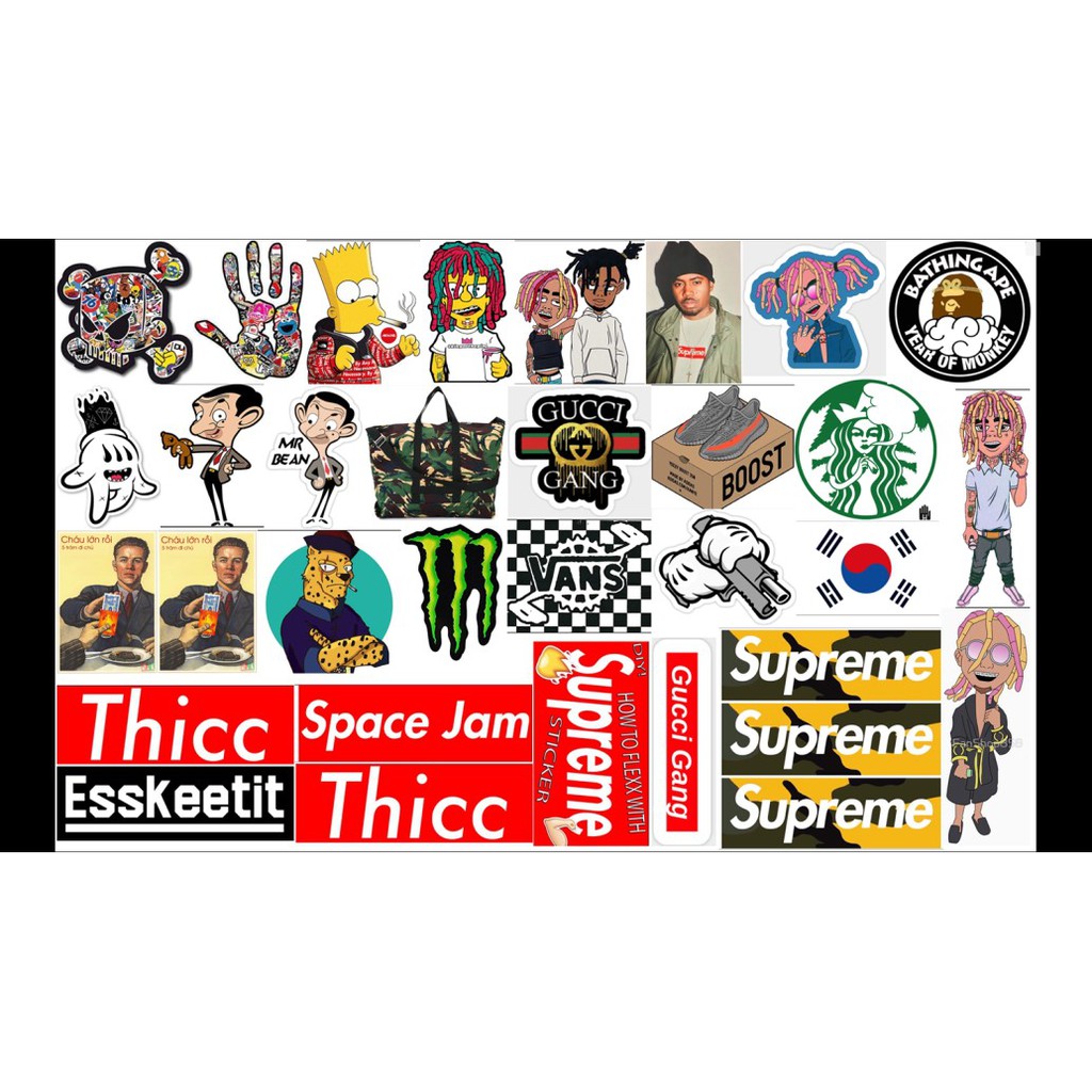 STICKER dán Vali, xe, barber shop, Mũ bảo hiểm , macbook, đàn, tường... Nhập mã GIẢM GIÁ 15k khi mua từ 3 set