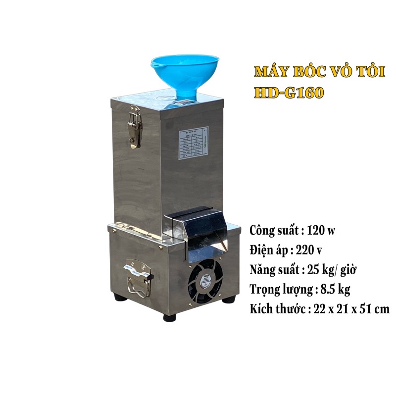 [ Giá siêu tốt ] Máy bóc vỏ tỏi HDG160