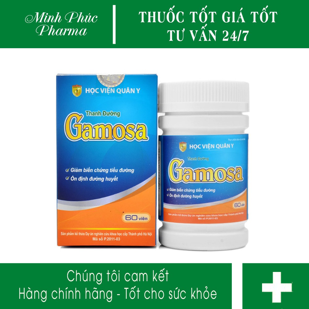 Thanh Đường Gamosa - Sản phẩm hỗ trợ tốt nhất cho người mắc tiểu đường