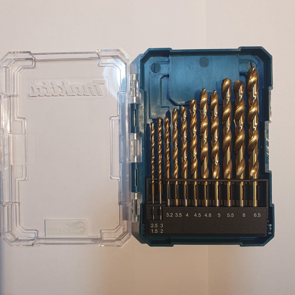 Bộ mũi khoan kim loại HSS-Tin  Makita D-72855