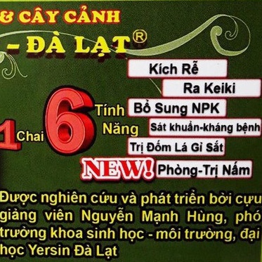 Chế Phẩm Sinh Học Hùng Nguyễn (chai 20ml)