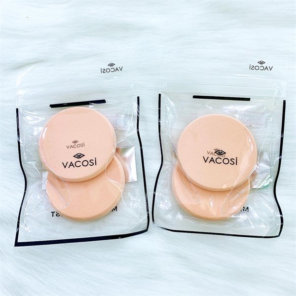 Bông ướt VACOSI SMALL DISC SPONGE tròn nhỏ - BP03 (set 2 cái)
