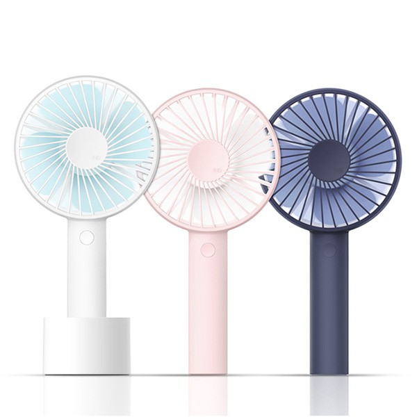 Quạt Mini Cầm Tay Để Bàn Fan SS2 Sạc Điện rất Tiện Lợi