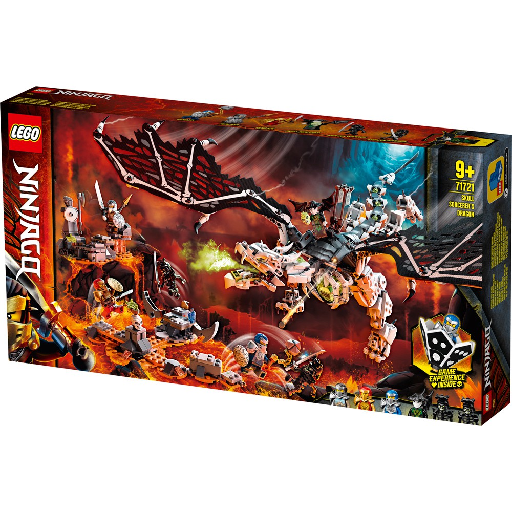 [TÁCH SET] Lego ninjago 71721  Rồng Thần của phù thủy đầu lâu KHÔNG KÈM HỘP