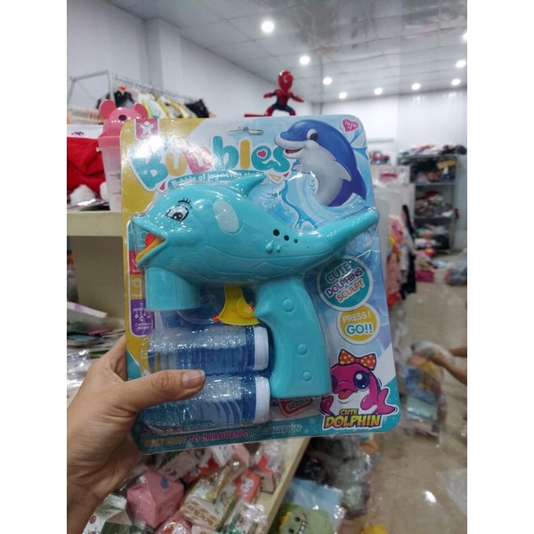 Súng bắn bong bóng cá heo