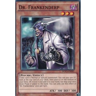 Thẻ bài Yugioh - TCG - Dr. Frankenderp / DOCS-EN041'