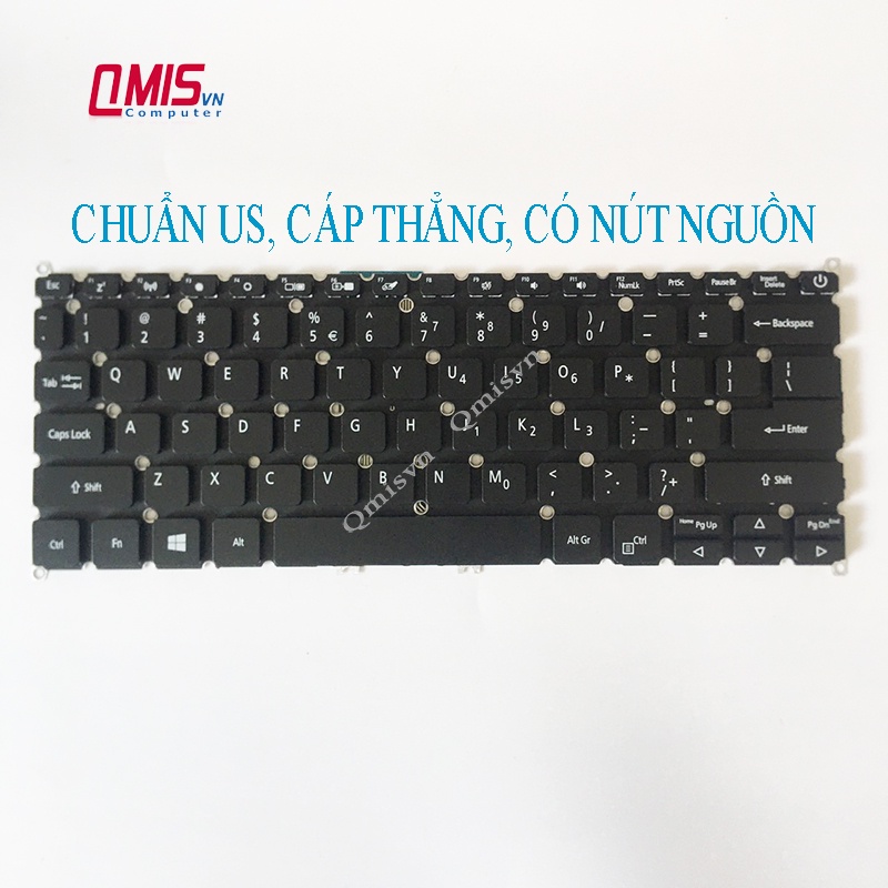 Bàn phím laptop Acer Swift SF114-31 SF114-32-P30s SF314-54 SF314-56 SP513, Aspire 5 A514-54-33WY WL – SF114