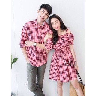 Set áo váy đôi rẻ đẹp, set cặp thời trang chụp hình