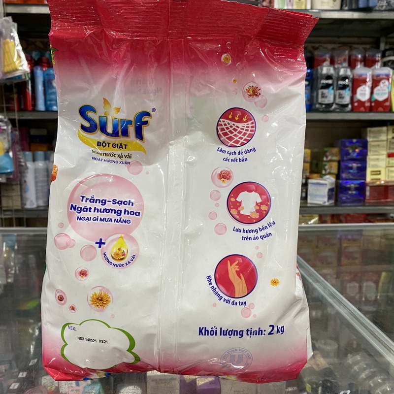 Bột giặt Surf hương nước xả vải 2kg