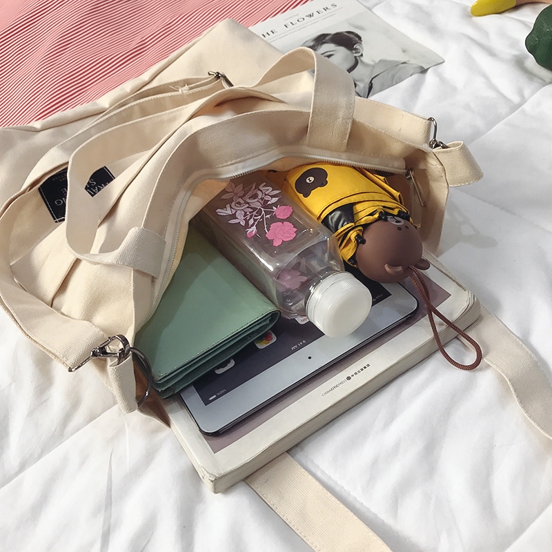 Túi Canvas Nữ 2020 Harajuku
