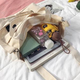 Túi canvas nữ 2020 harajuku