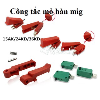 Công tắc, báng nhựa mỏ hàn mig binzel ,pana , 15ak , 24kd , 25ak , 36kd , 350a , 500a Phụ kiện máy hàn